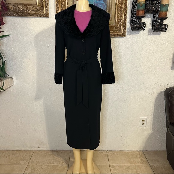 S.L Fashions Long Coat - Picture 1 of 6